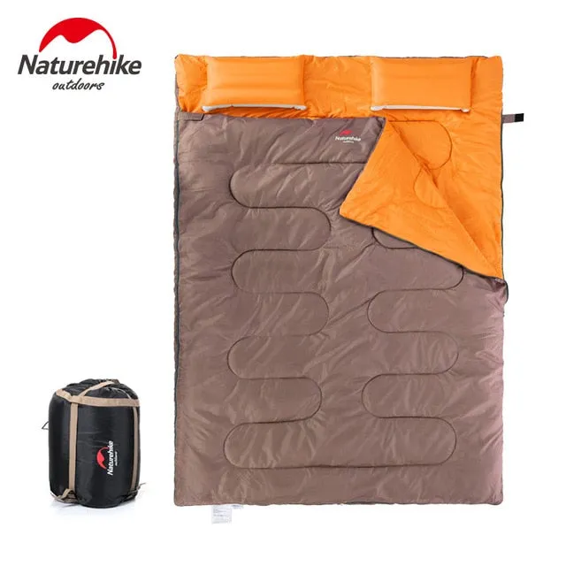 NatureHike Envelope cotton double sleeping bag