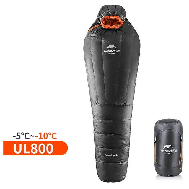Naturehike Mummy Sleeping Bag Ultralight Camping Adult Warm Winter -20~-10 Degree