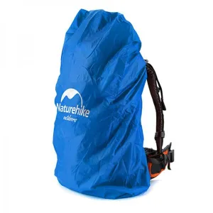Naturehike Waterproof Backpack Cover Rainproof Mud Dust Protective Cover Pouch Camping Hiking Travel L Blue