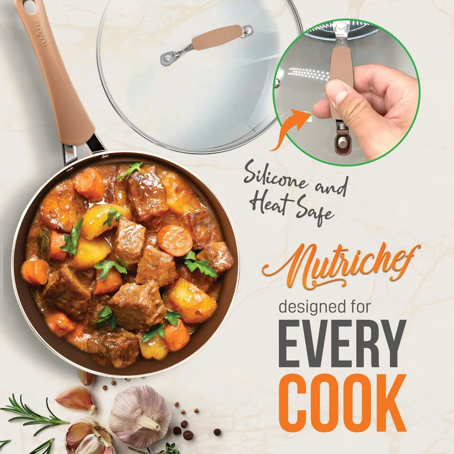 NCCW20S 20-Piece Kitchenware Pots and Pans Set