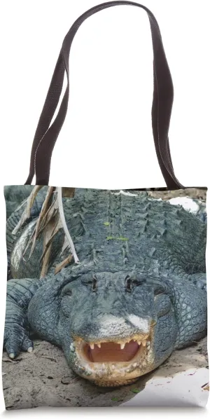 Nile Crocodile Tote Bag
