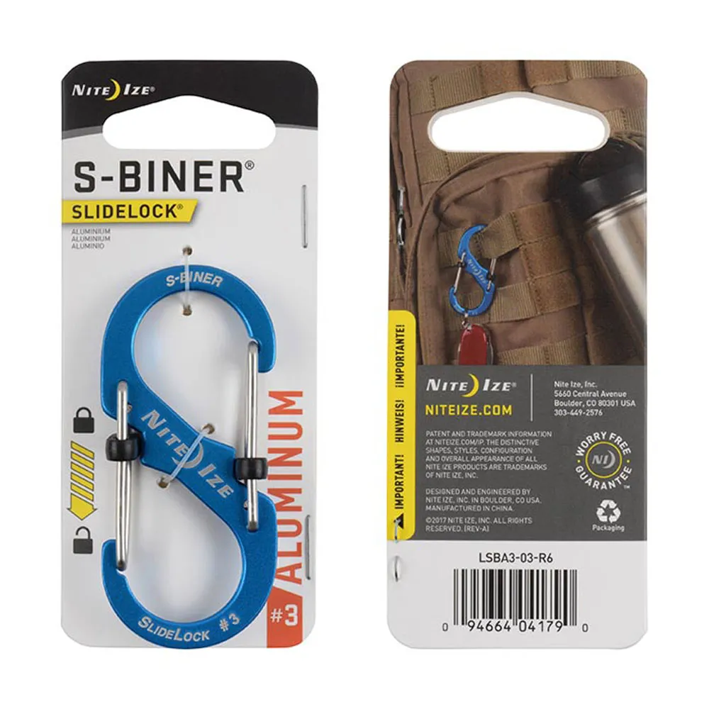 Nite Ize Slidelock Aluminium S-Biner #3