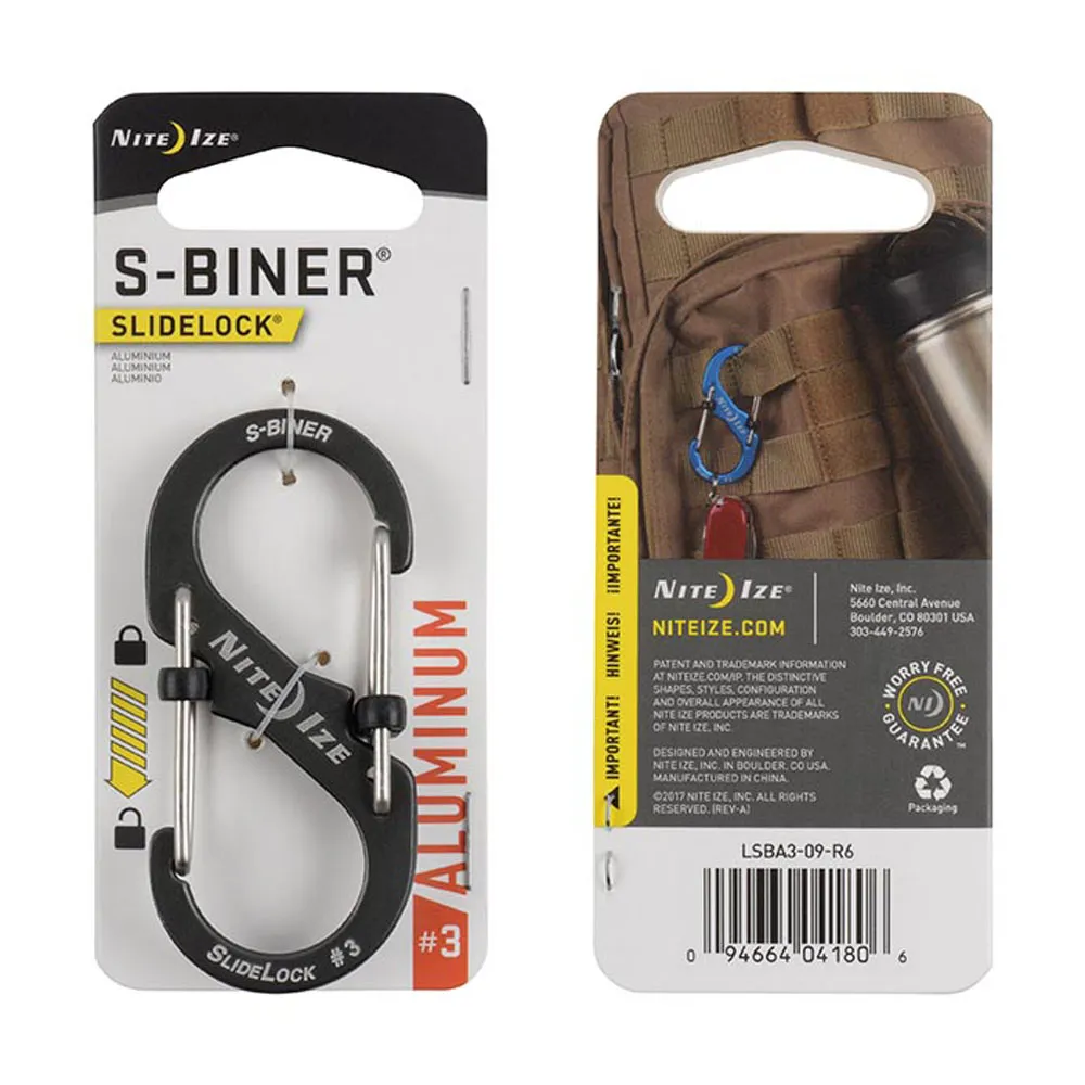 Nite Ize Slidelock Aluminium S-Biner #3