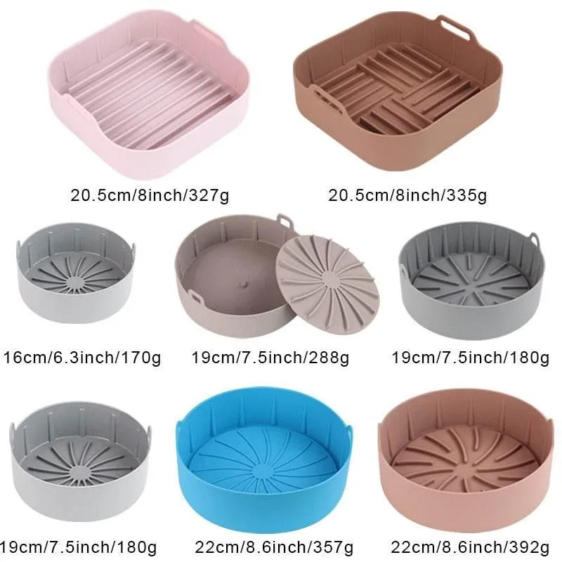 Nonstick Air Fryer Basket - Reusable Cooking Accessory for Easy Cooking