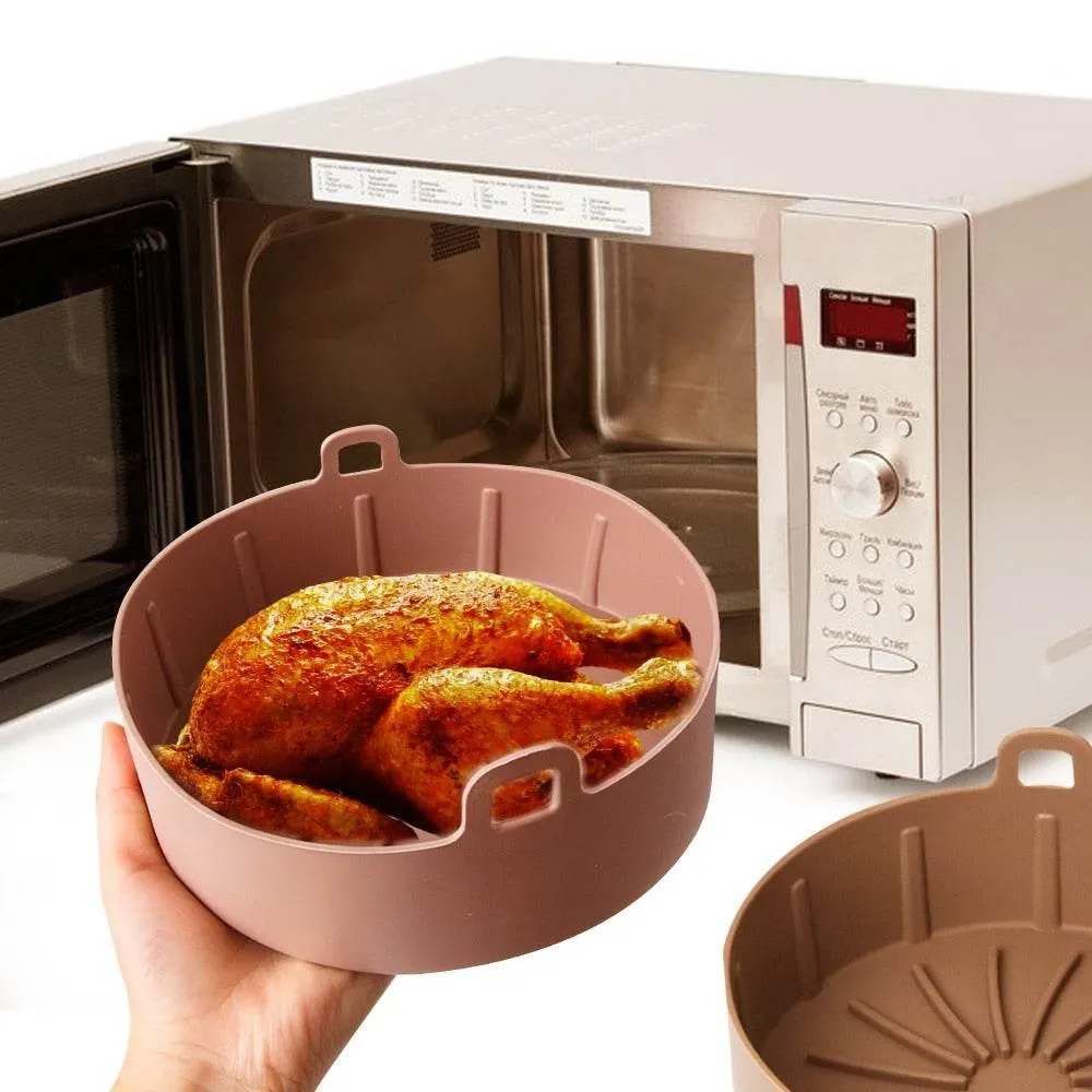 Nonstick Air Fryer Basket - Reusable Cooking Accessory for Easy Cooking