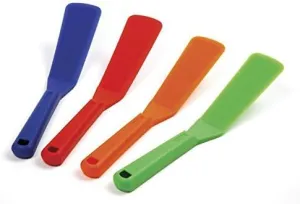 Norpro My Favorite Spatula Assorted Colors Nylon Nonstick 11" Single (4-Pack)