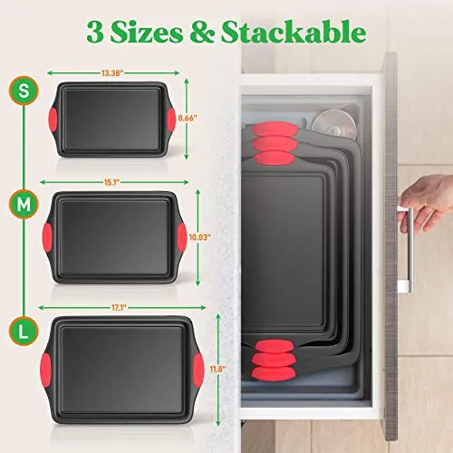Nutrichef Heat-Resistant Baking Set