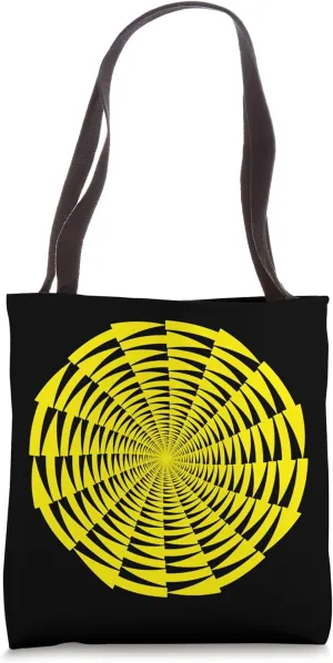 Optical Illusion Tote Bag