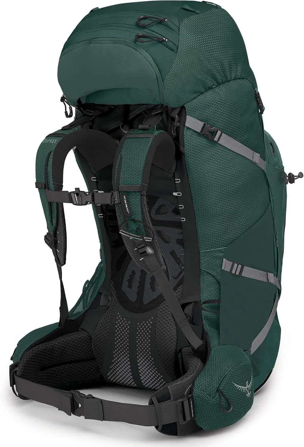 Osprey Aether Plus 85L Men's Backpacking Backpack, Axo Green, S/M