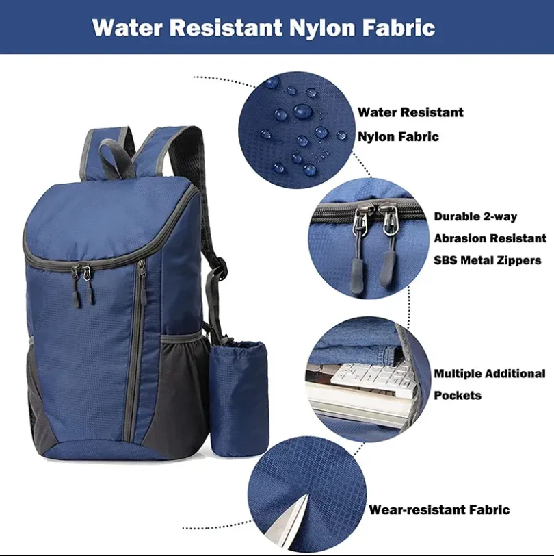 Outdoor Water Resistant Ultralight Folding 20L Backpack