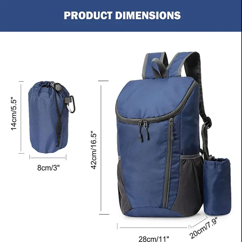Outdoor Water Resistant Ultralight Folding 20L Backpack