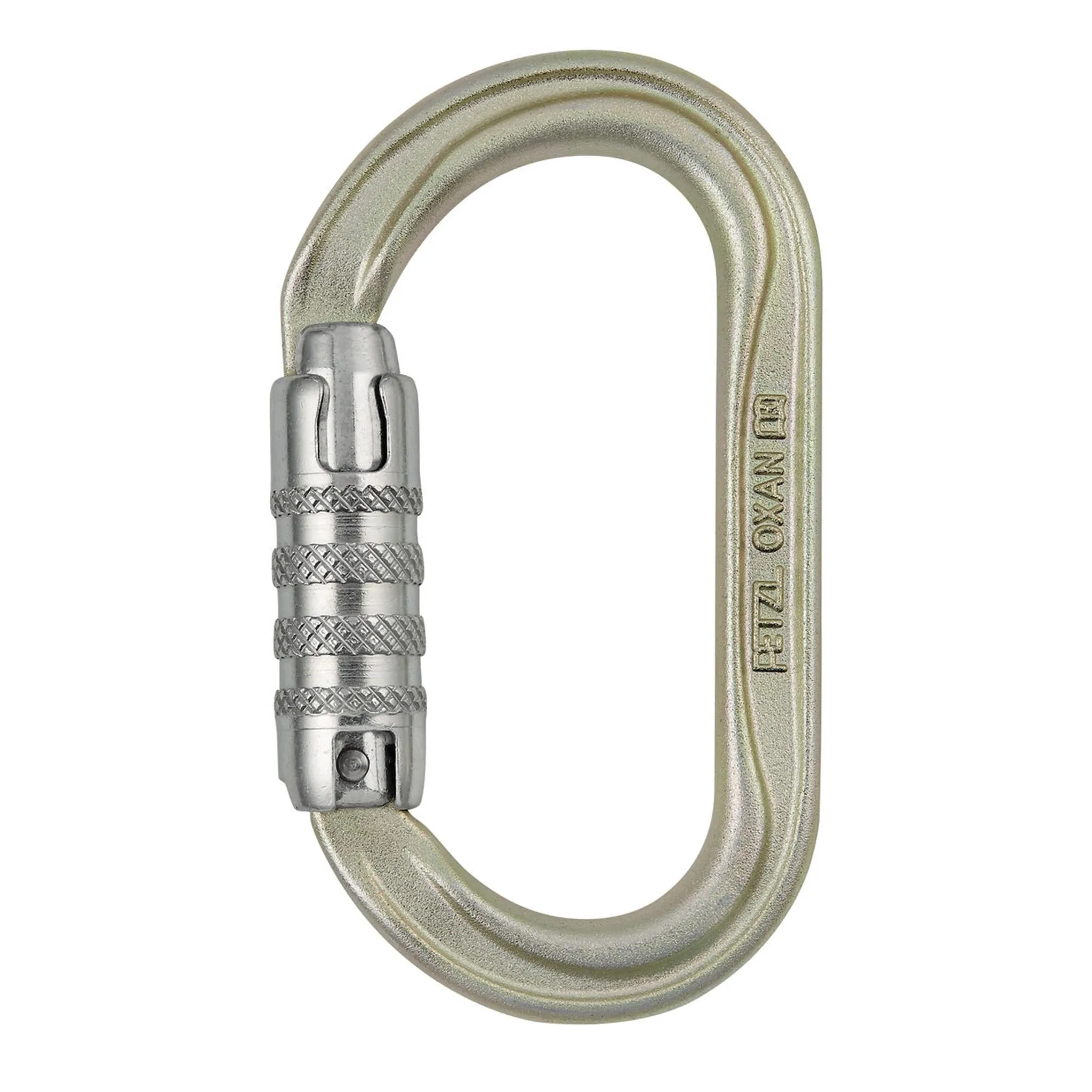Oxan Oval Steel Triact-Lock Carabiner