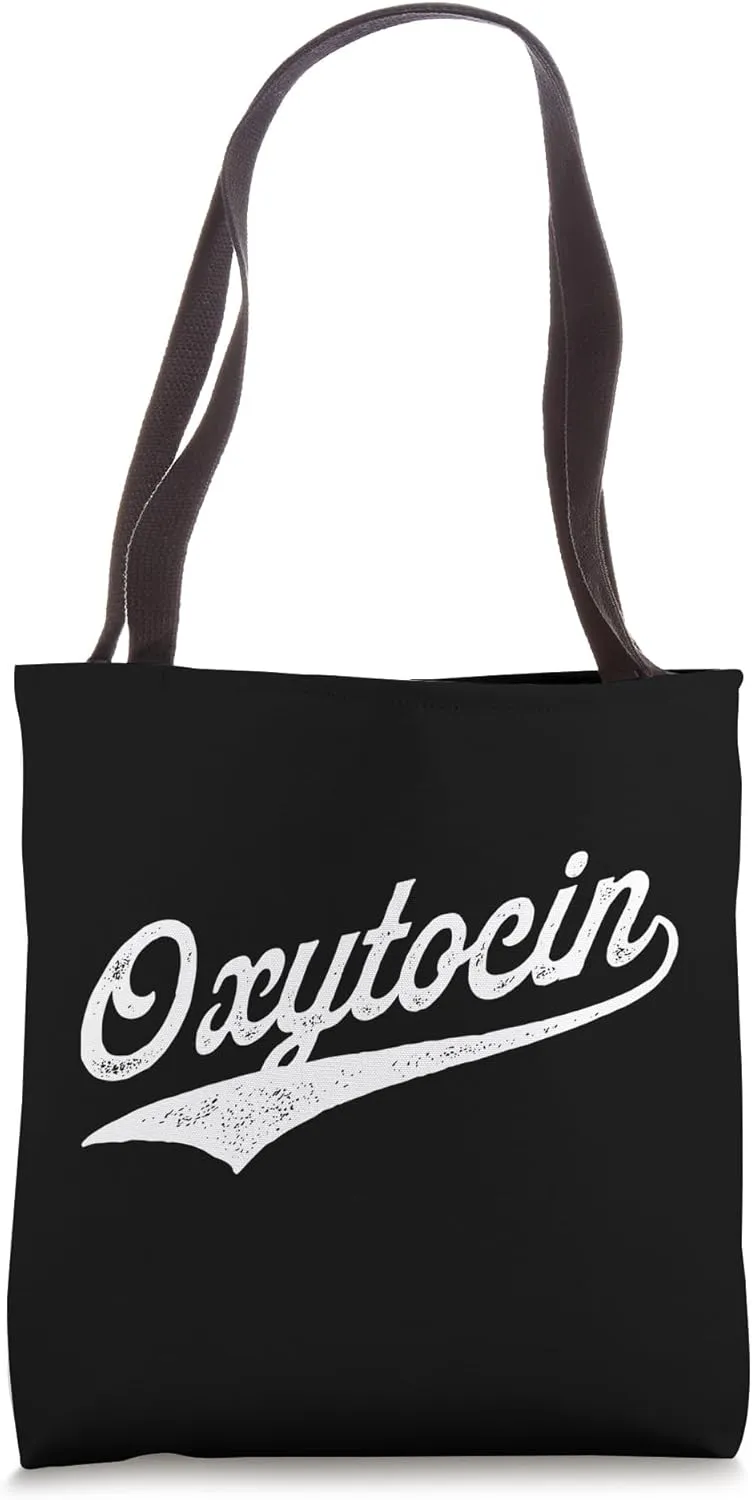 Oxytocin Molecule Tote Bag