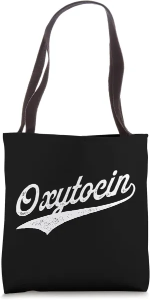 Oxytocin Molecule Tote Bag