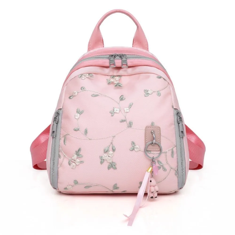 Petals & Pockets Pink Floral Backpack