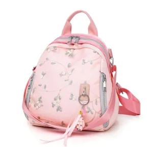 Petals & Pockets Pink Floral Backpack
