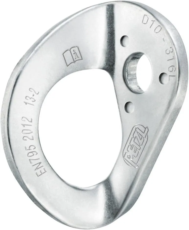 PETZL - Coeur Stainless, Stainless Steel Hanger, 20 Pack, 10 mm