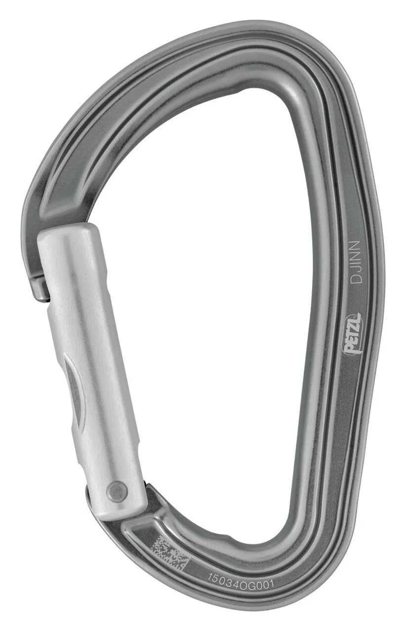 Petzl DJINN Rock Climbing Carabiner Locking Carabiner Clips M060LA00