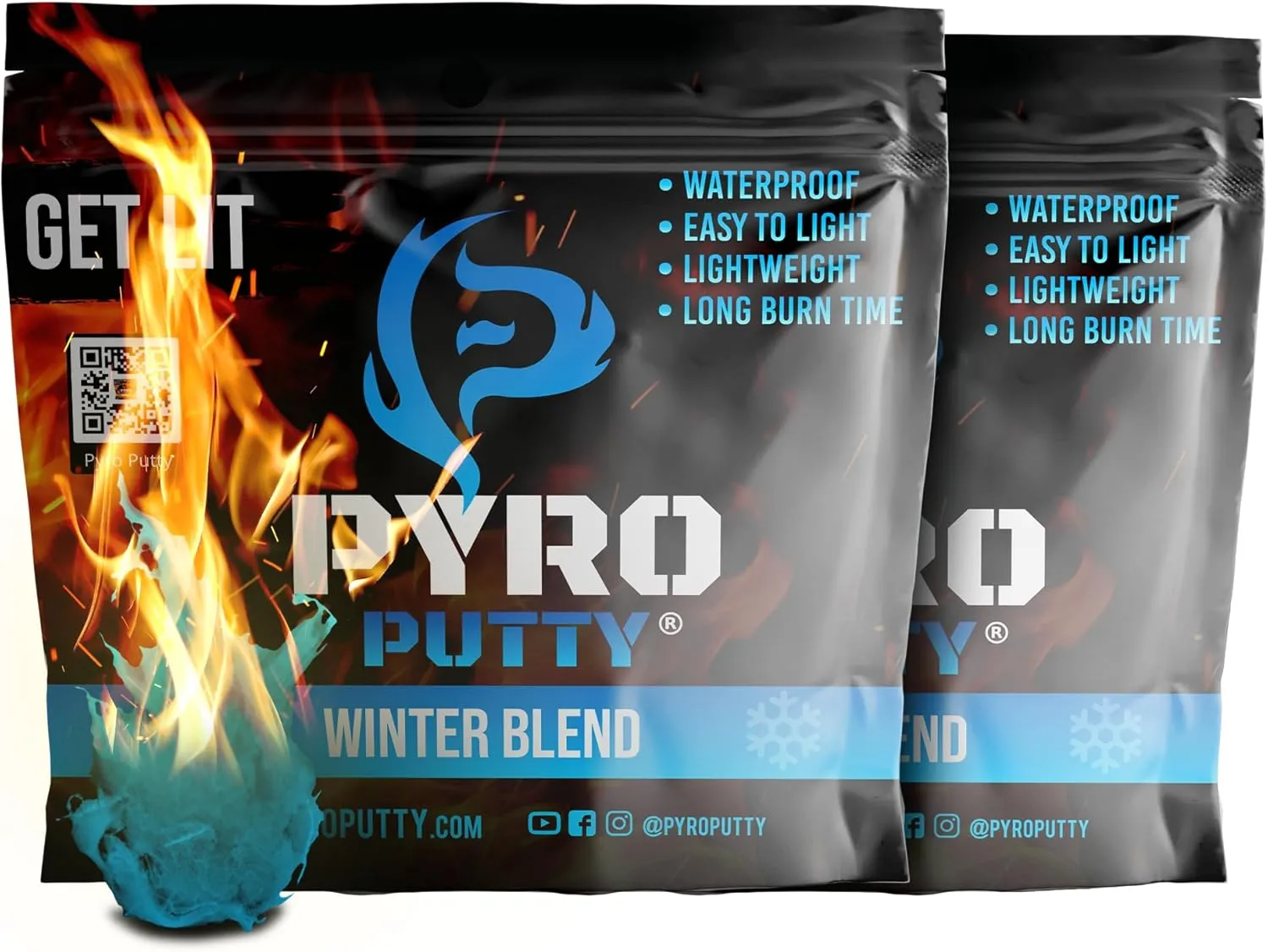 Phone Skope Pyro Putty: Waterproof Survival Fire Starter for Emergency Preparedness, Fire Starters for Campfires - Survival Gear and Supplies