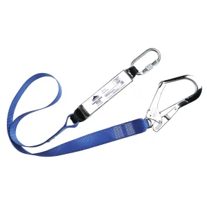 Portwest Single Webbing Lanyard With Shock Absorber