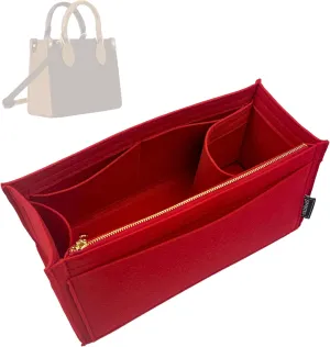 Premium Purse Organizer compatible with Lv Onthego BB Bag Organizer Insert - Handmade Purse Liner, Perfect fit for On The Go Tote PM/MM/GM (Beige, For Onthego PM)