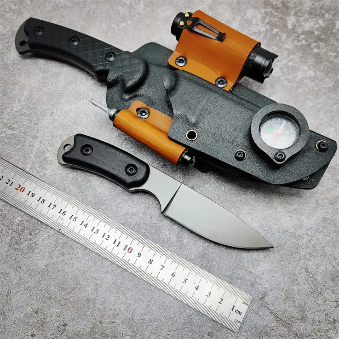 PrepPro® Dual Survival Knife System – 5-in-1 Tactical Kit Blades. Light. Fire. Direction. All in One.