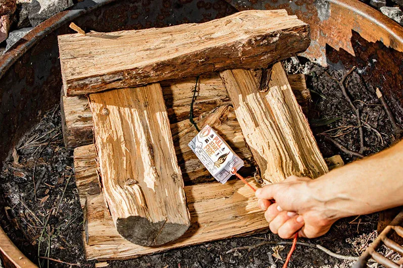 Pull Start Fire - "The Easiest Fire Starter"