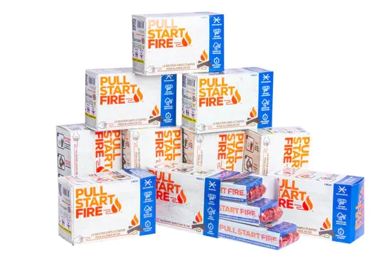 Pull Start Fire - "The Easiest Fire Starter"