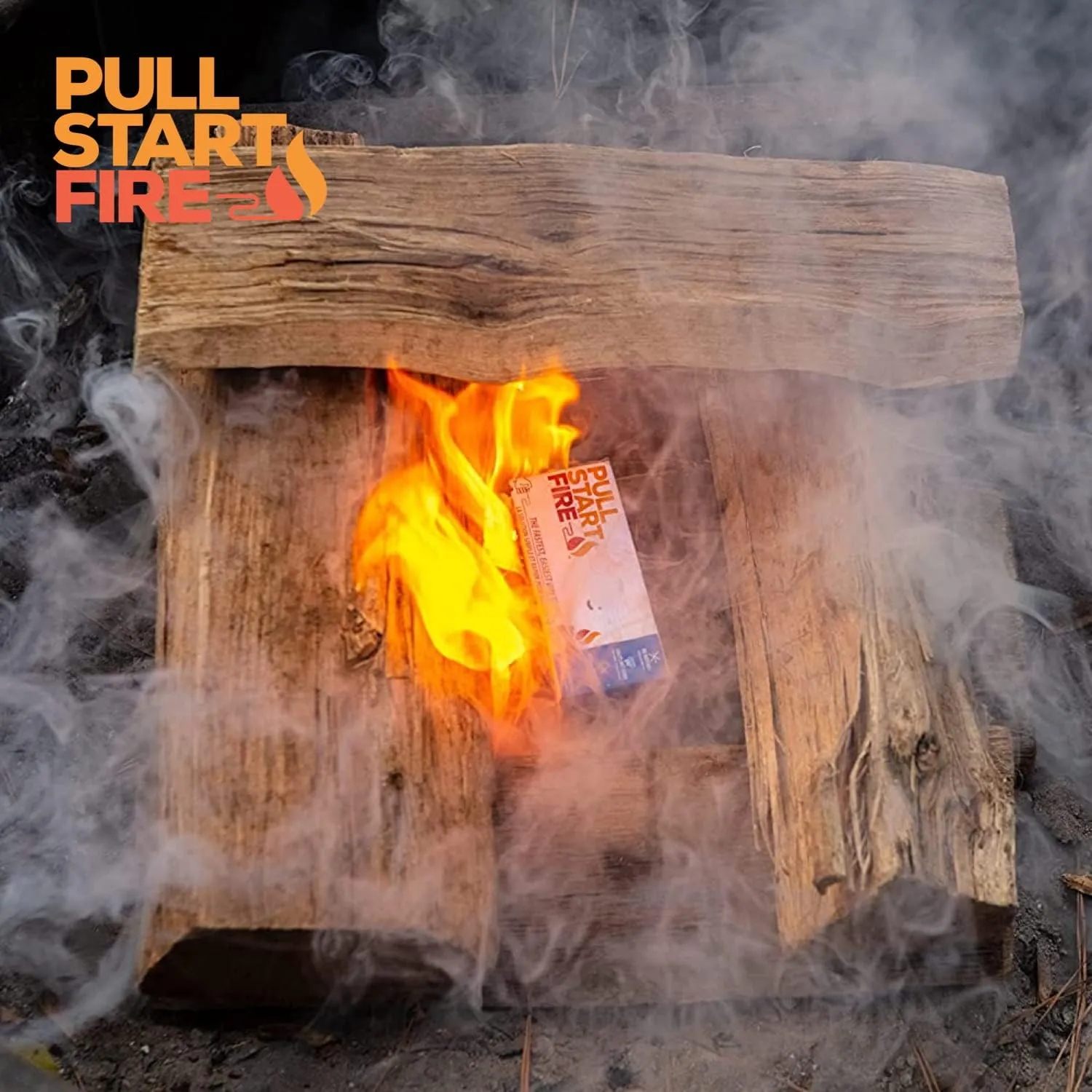Pull Start Fire - "The Easiest Fire Starter"