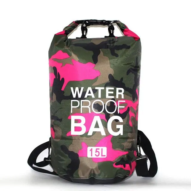 PVC Camouflage Waterproof Backpack
