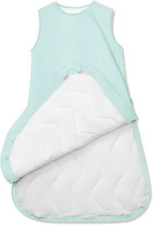 Quilted Supersoft Sleep Sack, 2.5 TOG Premium Bamboo Viscose Warm Baby Sleeping Bag, Thick Babies Wearable Blanket