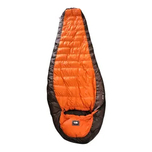 REI  20 Degree Sub Kilo Sleeping Bag Orange, Gray Regular