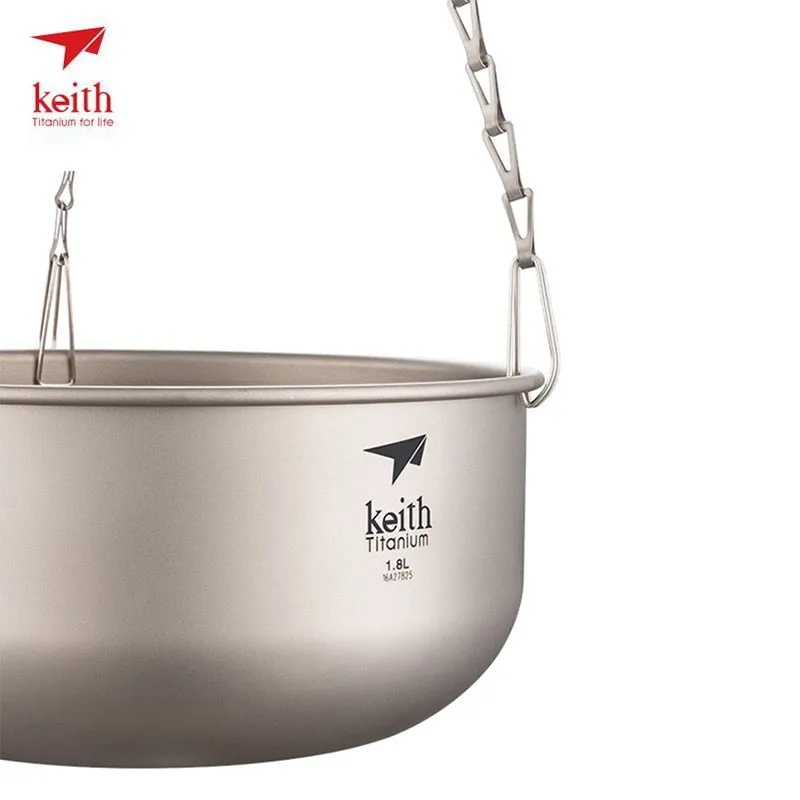 Reliable delivery Chain Hiking Client satisfaction Outdoor Hanging Camping Cookware
