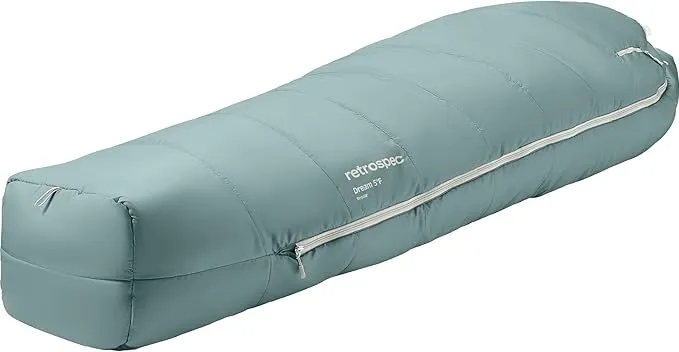 Retrospec Dream 5°, 15° 30° Sleeping Bag - Mummy Sleeping Bag for Camping, Insulated Cold Weather Sleeping Bag Lightweight Stuff Sack, Water-Resistant and Adjustable Draw Cords Adult Sleeping Bag
