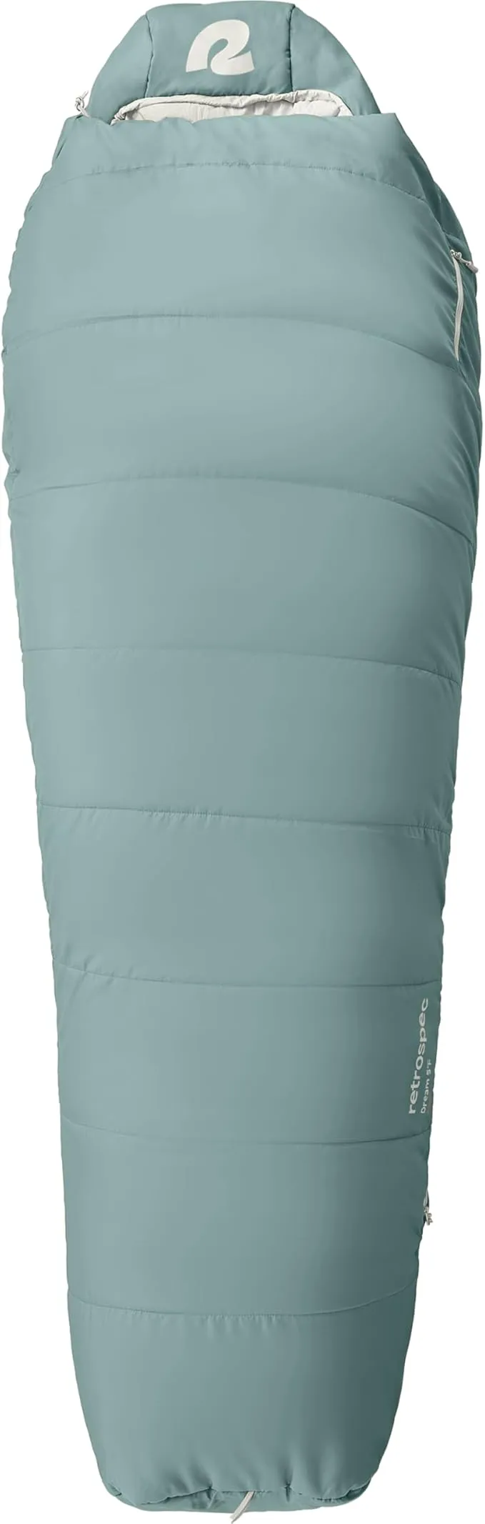Retrospec Dream 5°, 15° 30° Sleeping Bag - Mummy Sleeping Bag for Camping, Insulated Cold Weather Sleeping Bag Lightweight Stuff Sack, Water-Resistant and Adjustable Draw Cords Adult Sleeping Bag