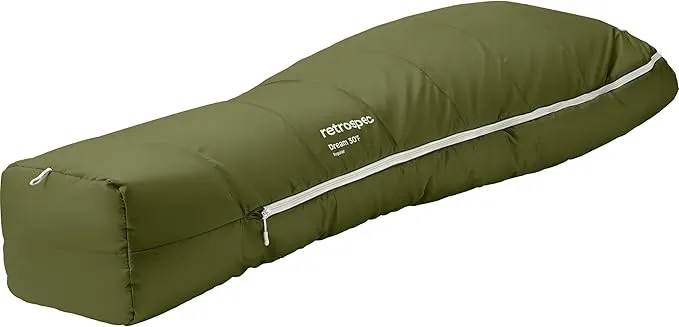 Retrospec Dream 5°, 15° 30° Sleeping Bag - Mummy Sleeping Bag for Camping, Insulated Cold Weather Sleeping Bag Lightweight Stuff Sack, Water-Resistant and Adjustable Draw Cords Adult Sleeping Bag