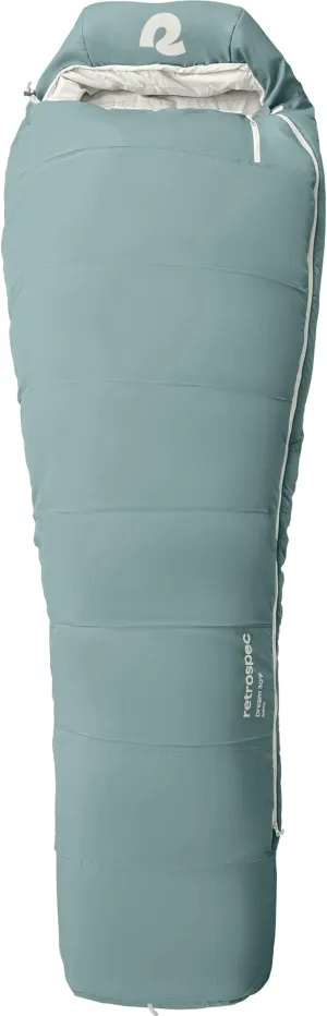 Retrospec Dream 5°, 15° 30° Sleeping Bag - Mummy Sleeping Bag for Camping, Insulated Cold Weather Sleeping Bag Lightweight Stuff Sack, Water-Resistant and Adjustable Draw Cords Adult Sleeping Bag