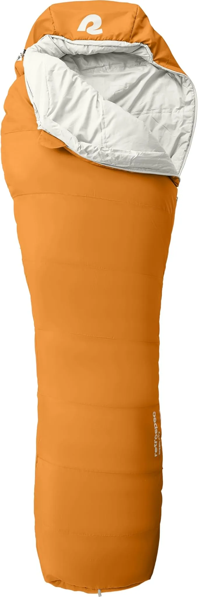 Retrospec Dream 5°, 15° 30° Sleeping Bag - Mummy Sleeping Bag for Camping, Insulated Cold Weather Sleeping Bag Lightweight Stuff Sack, Water-Resistant and Adjustable Draw Cords Adult Sleeping Bag