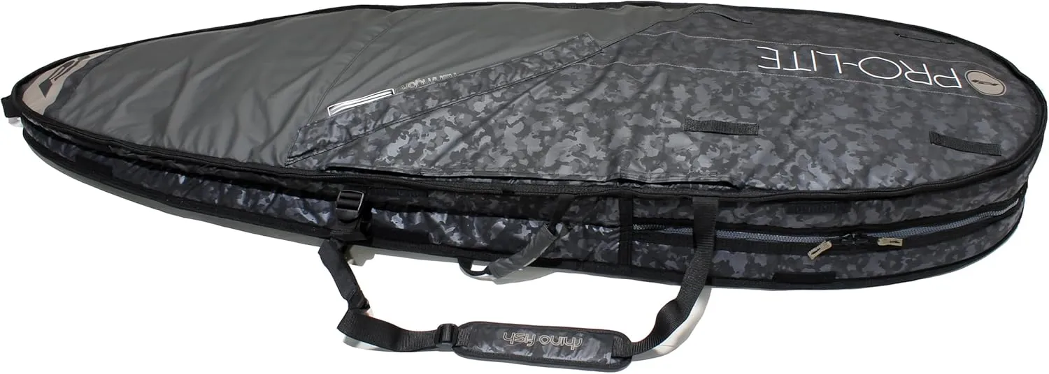 Rhino Surfboard Travel Bag Single/Double-Fish/Hybrid/Mid Length (1-2 Boards)