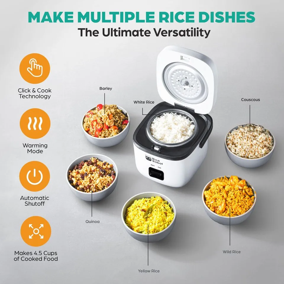 Rice Robot - 1.2 QT. Rice Cooker