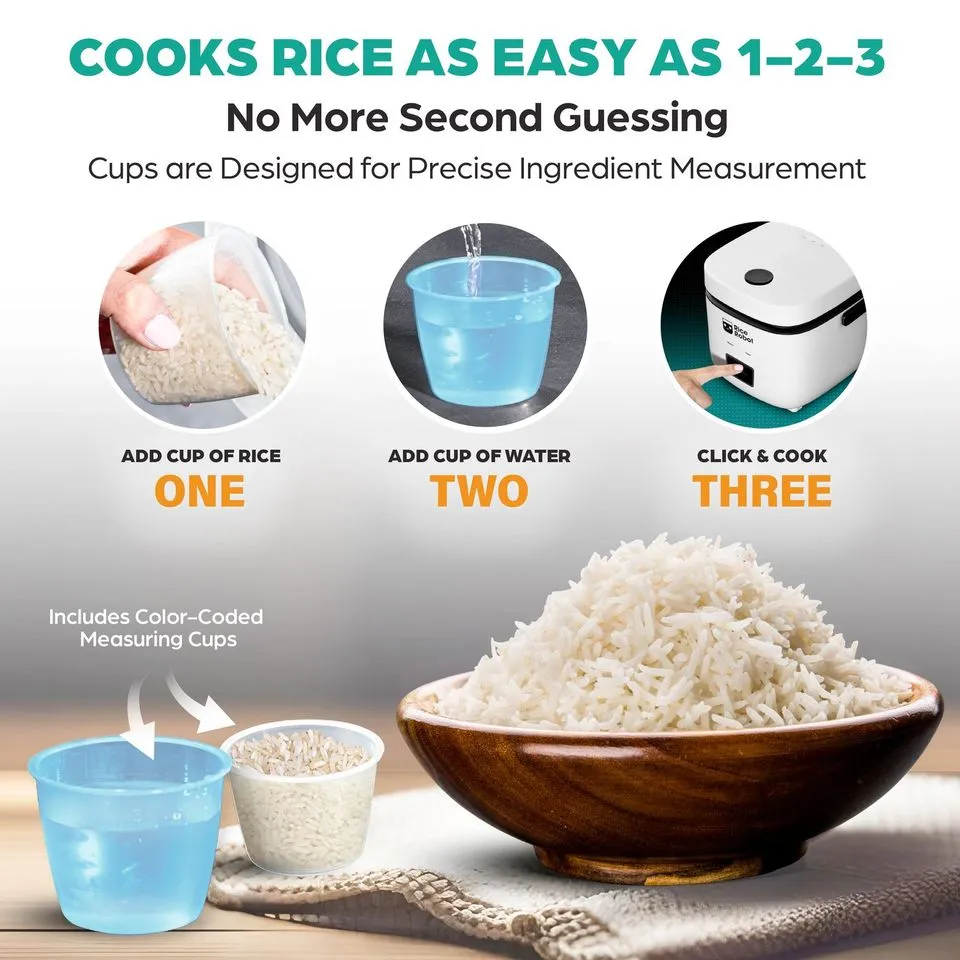 Rice Robot - 1.2 QT. Rice Cooker