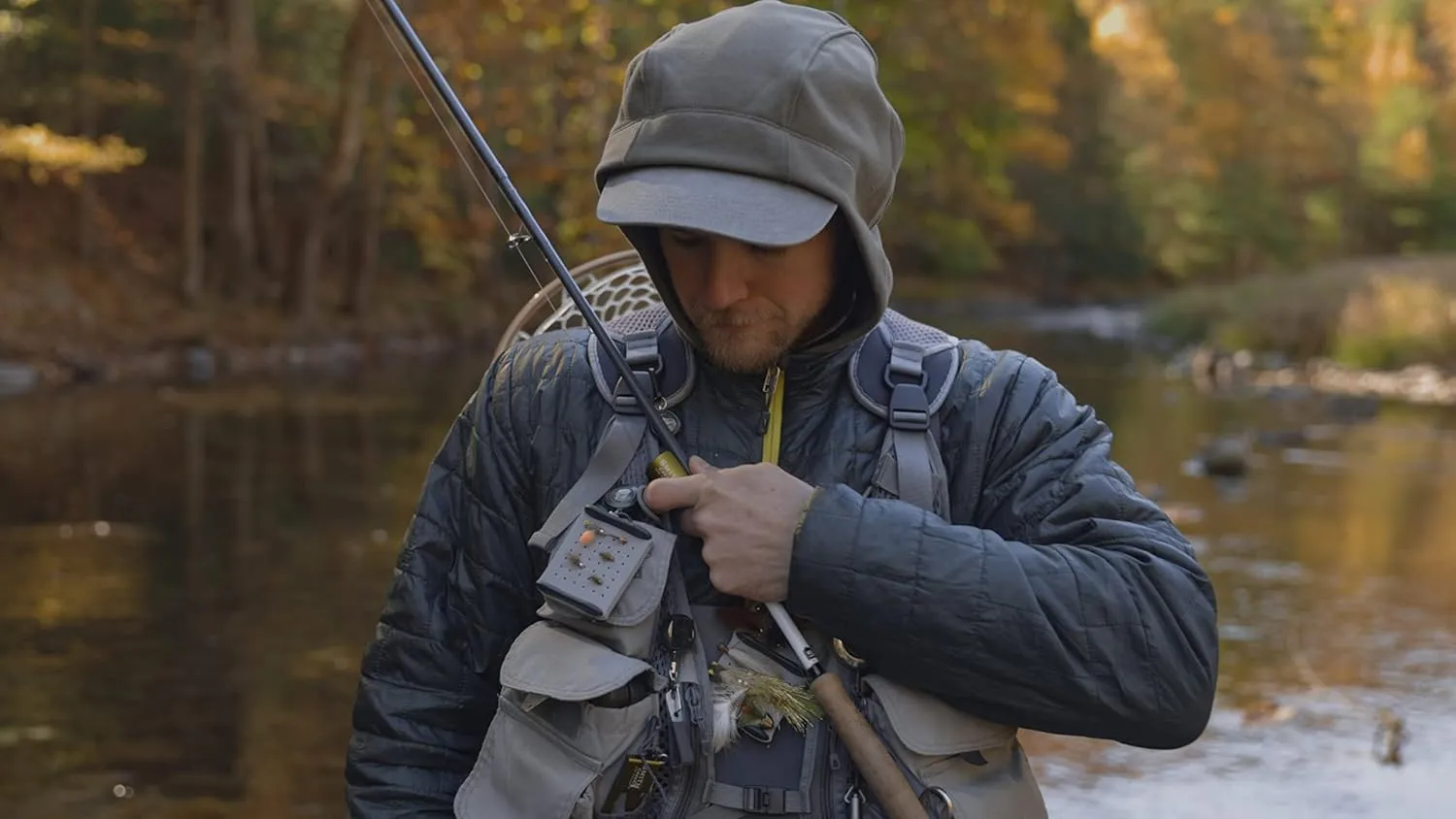 Rod Clip , Wearable Fishing Rod Holder