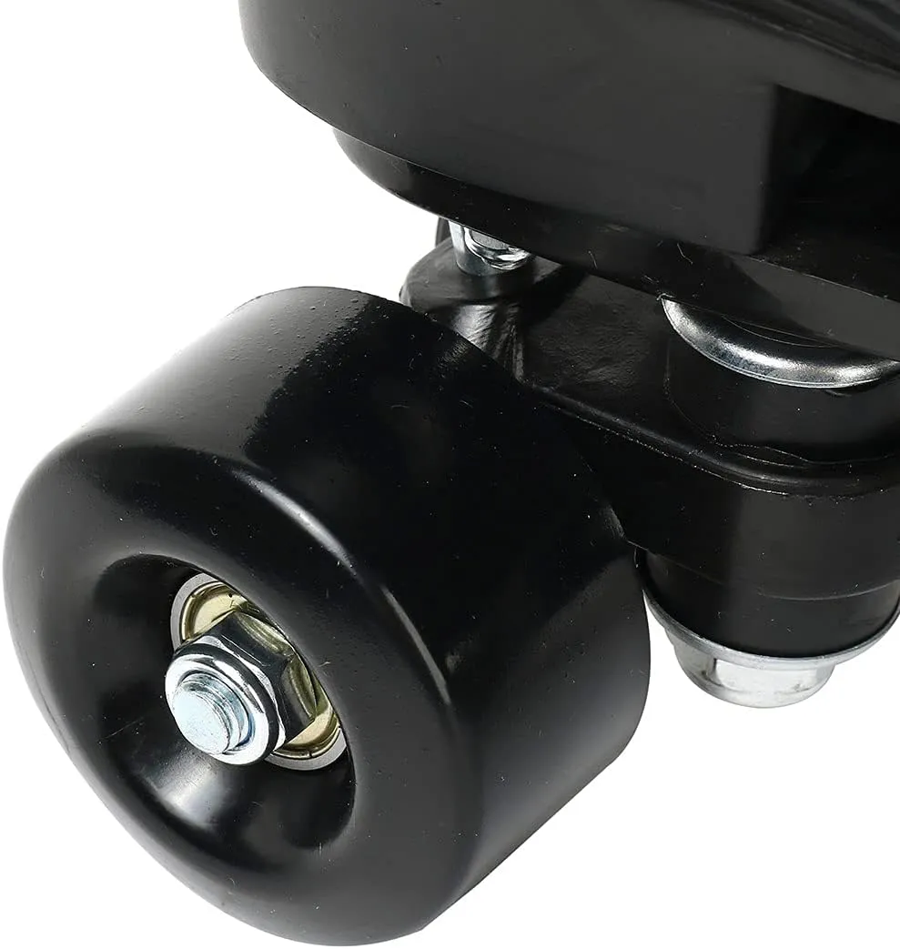 Roller Skates for Women Men Shiny Double Row Four Wheels Roller Skates Womens Roller Skates with Shoes Bag