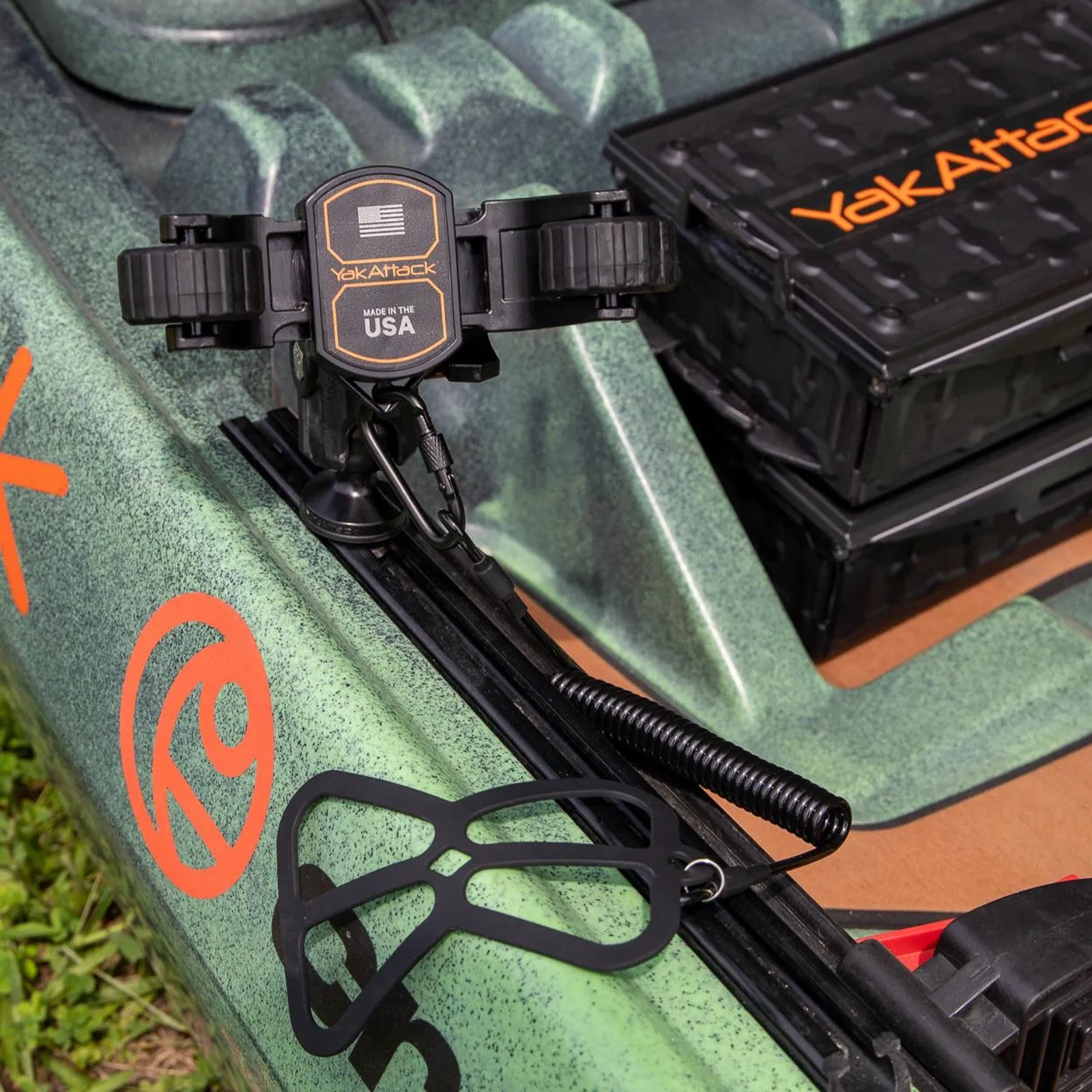 RotoGrip Phone Holder with 1" Screwball Track Mount