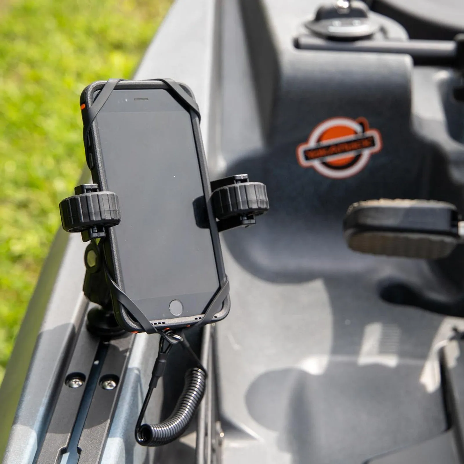 RotoGrip Phone Holder with 1" Screwball Track Mount