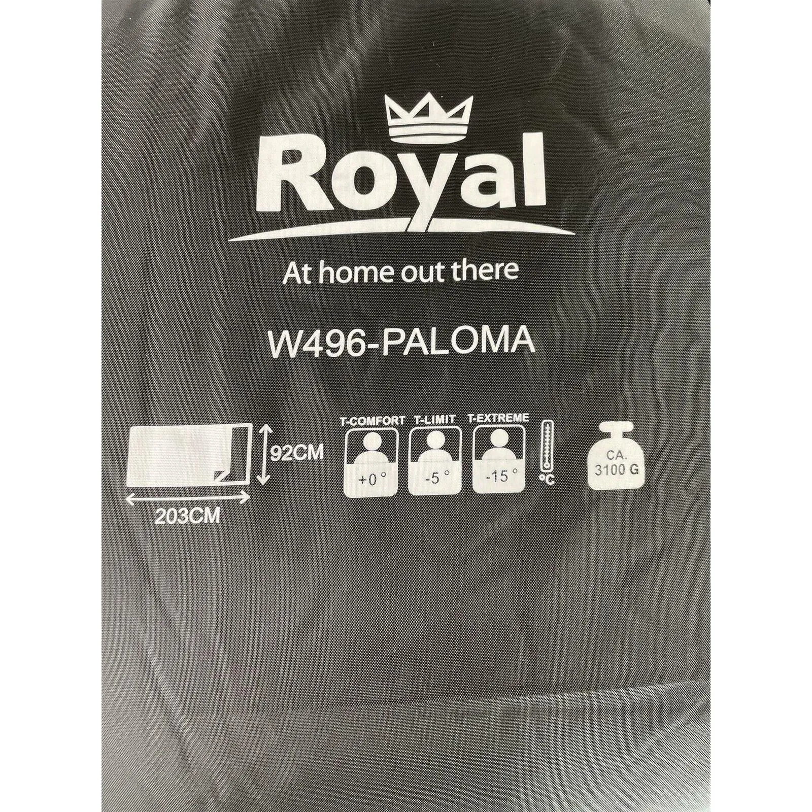 Royal Leisure Sleeping Bag Paloma Premium 65Oz Camping Outdoors Travel Home