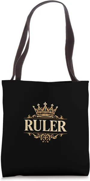 RULER Crown Tote Bag