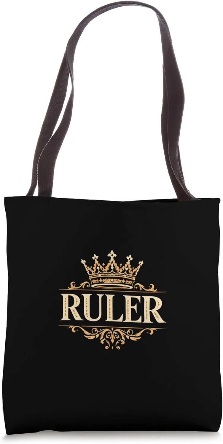 RULER Crown Tote Bag