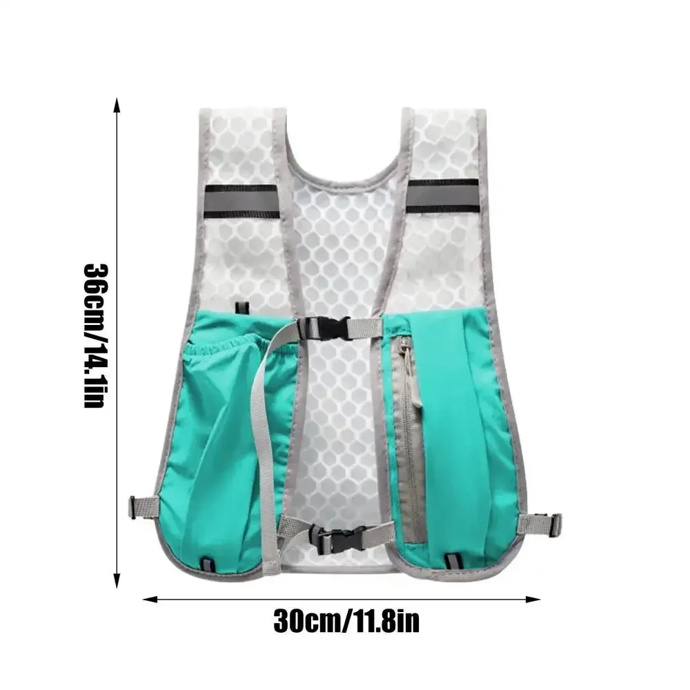 Running Hydrating Vest Backpack Ultralight Hydration Jogging Vest Men Breathable Marathon Bicycle Bag Water Bottle 500ML