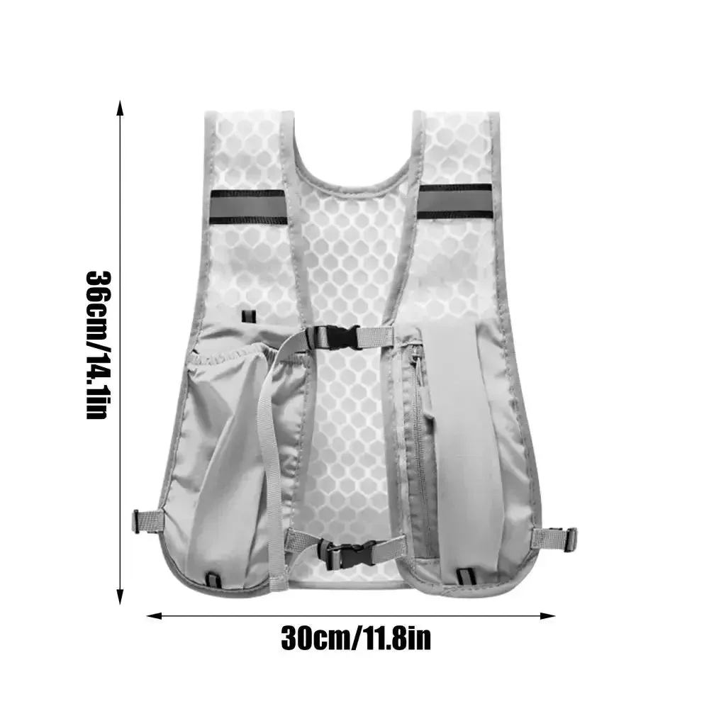 Running Hydrating Vest Backpack Ultralight Hydration Jogging Vest Men Breathable Marathon Bicycle Bag Water Bottle 500ML
